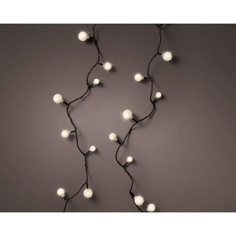 Lampki 240LED kuleczki białe ciepłe wew/zew dł.18m (494647)