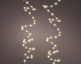 Lampki na druciku 378LED 6m ciepłe (496605;496890)