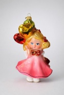 Koronex Ornament: Girl with Balloons (0543X)