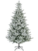 Allison artificial flocked pine Christmas tree 180 cm, diameter 112 cm (689855)