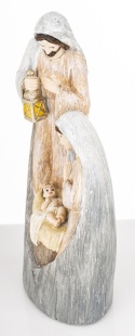Pastel ceramic Holy Family (178800)