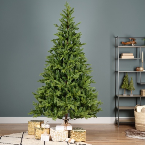 Allison artificial pine Christmas tree, green, 210 cm, diameter 127 cm (689832)