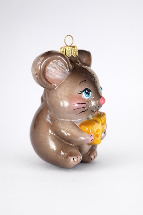 Koronex Ornament: Mouse with Cheese (2791X)