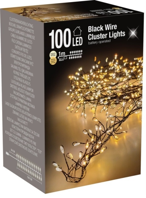 Garland on wire 100LED very warm (AX5700740)