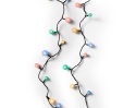 Cherry-style globe string lights, 240 multicolored LEDs, 18m (494660)