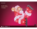 Myszka akryl z łyżwami 70 LED(491319)