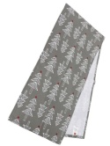 Bieżnik 40*180cm bawełniany szary w białe choinki (SJ8-4180) -40%