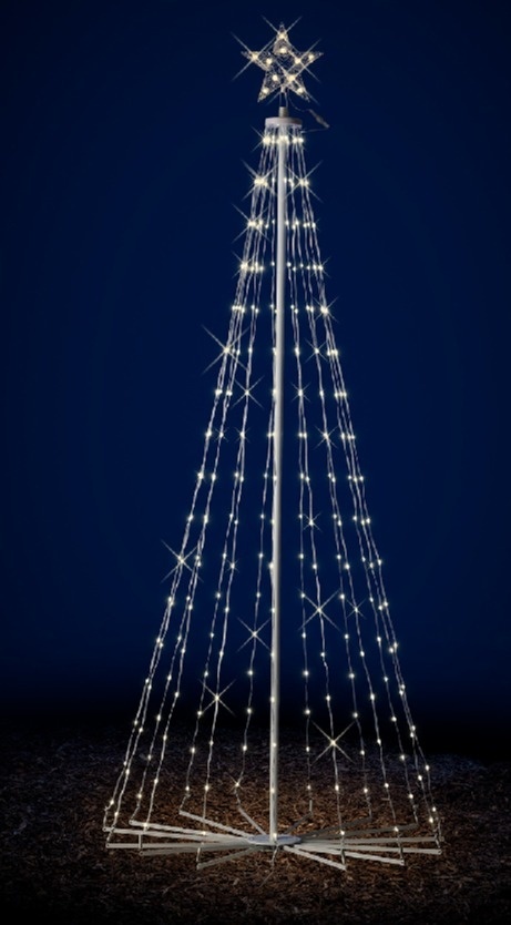 "Tańcząca choinka 3D" 180cm 265 Micro LED (490773)