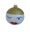 Bombki 120mm dekorowane ornament kpl.4szt: OCZKO