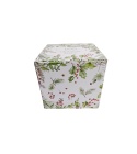 Filiżanka z dzbankiem i spodkiem porcelana Christmas Leaves ozdobne pudełko