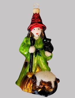 Bombka formowa: Baba Jaga (210) SZW-20%
