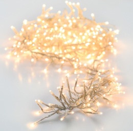 384LED light garland 2.8m warm transparent cable (AX8550410)