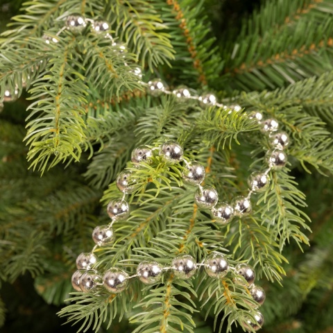 Girlanda korale średnie srebrne 500cm (000161)