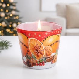 Świeca zapachowa w szkle Bartek Candles duża 30h palenia 115g