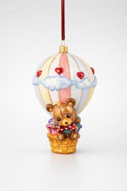 Huras Bauble: Balloon with Teddy Bear (S998)