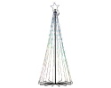 "Płynąca choinka 3D" RGB 180cm 265 LED (490807)
