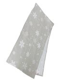 Bieżnik 40*180cm bezowy ze śnieżynką (SJ2-418) -40%