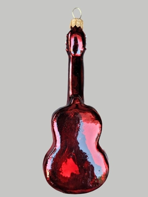 Bombka formowa: Gitara brązowo beżowa (240) D