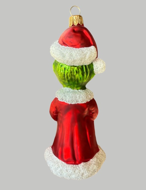 Bauble form: Grinch in Santa suit (178) SE