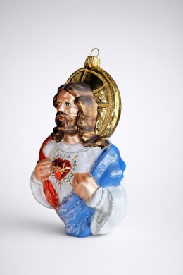 Bauble form: Jesus with heart (71) SE