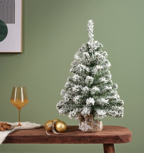 Choinka śnieżona mała Imperial 60cm w jucie (683176)
