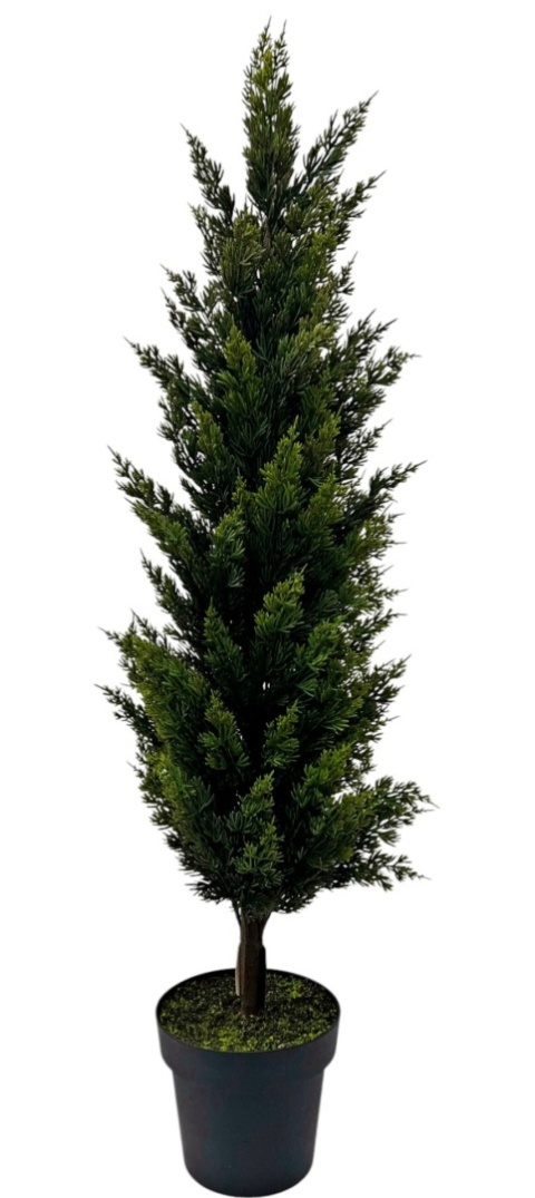 Drzewko PE cyprys 90cm w doniczce (RF0614)