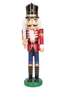 Dziadek do orzechów Nutcracker drewniany z mieczem 39cm (SC01M53-214)-20%