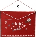 Koperta czerwony filc zapinana MAXI 2wz. (051978) h:38*50cm