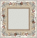 Obrus gobelin Eden 100x100cm RENIFERY DOMEK (TX0007-970)