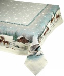 Obrus gobelinowy kwadrat 100x100cm Sarenki w lesie (SW212)