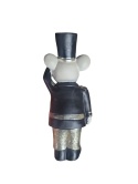 Myszka ceramiczna czarna 17cm w cylindrze 2wz. (NB0531) -20%