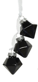 Zawieszka szklana 3 diamenty (062089) 3kolory-20%
