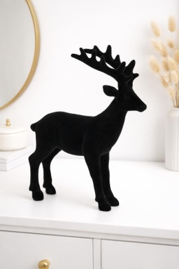 Reindeer small velvet black (104814)-20%