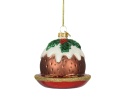 Glass bauble: Christmas cupcake (124004)