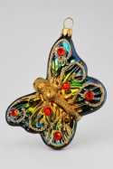 Bauble form: Butterfly with stones (58) D