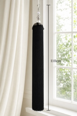 Chwost czarny big 110cm z akrylem (PS0398)-30%