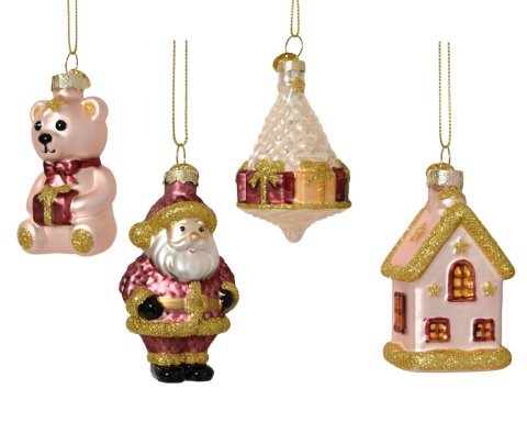 Glass ornament: Little Santa (123957)