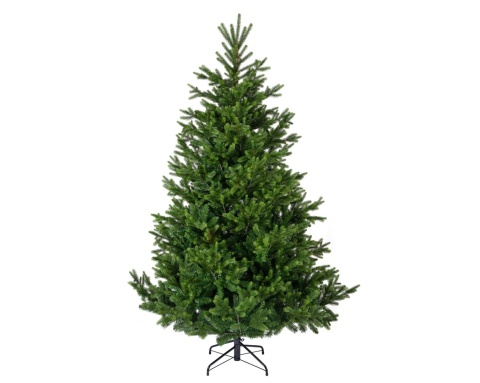 Artificial Nordmann Fir Christmas Tree, Green, 210 cm, Diameter 150 cm (684307)