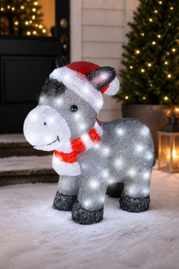 Acrylic donkey, 60 LEDs(493829)