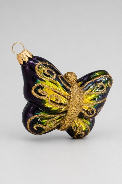 Bauble form: Butterfly with stones (58) D