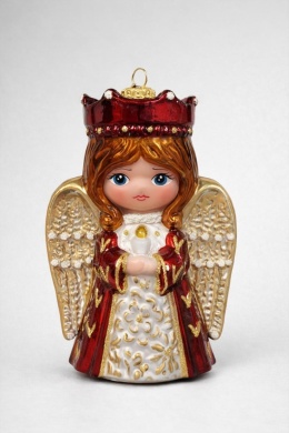 Koronex Ornament: Burgundy Angel (1849A)