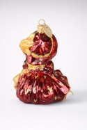 Bombka Koronex: Dziewczynka Vintage bordo (1195X)