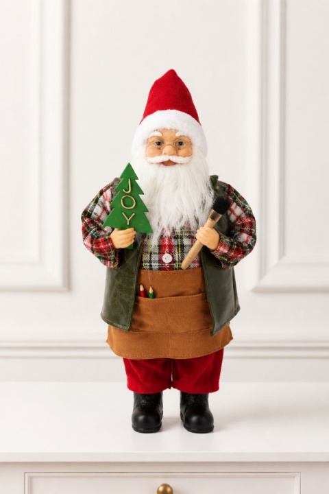 45 cm "Painter" Santa (554112)