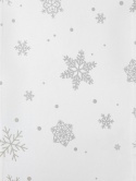 Bieżnik 30*120cm bawełniany biały ze śnieżynką (SJ2-312) -40%