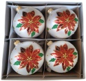 100mm Decorated Ornaments (Pack of 4): A Christmas Carol