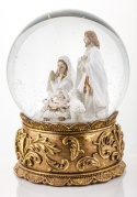 Water globe 12cm with Holy Family (139791)