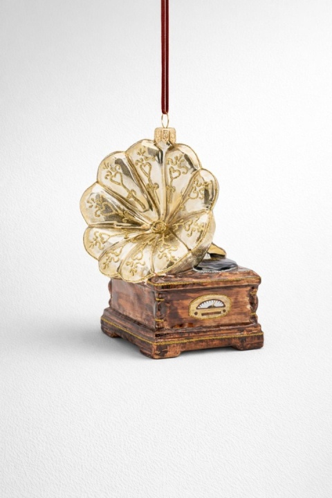 Huras Bauble: Retro Record Player (S1057)