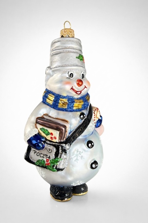 Morozko Ornament: Snowman Postman (161)