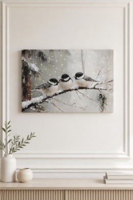LED Picture: Birds on a Branch (481321)