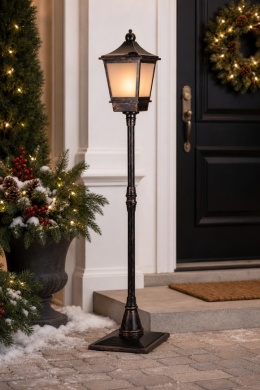 185 cm 96-LED lantern with flame effect - indoor/outdoor (480976)
